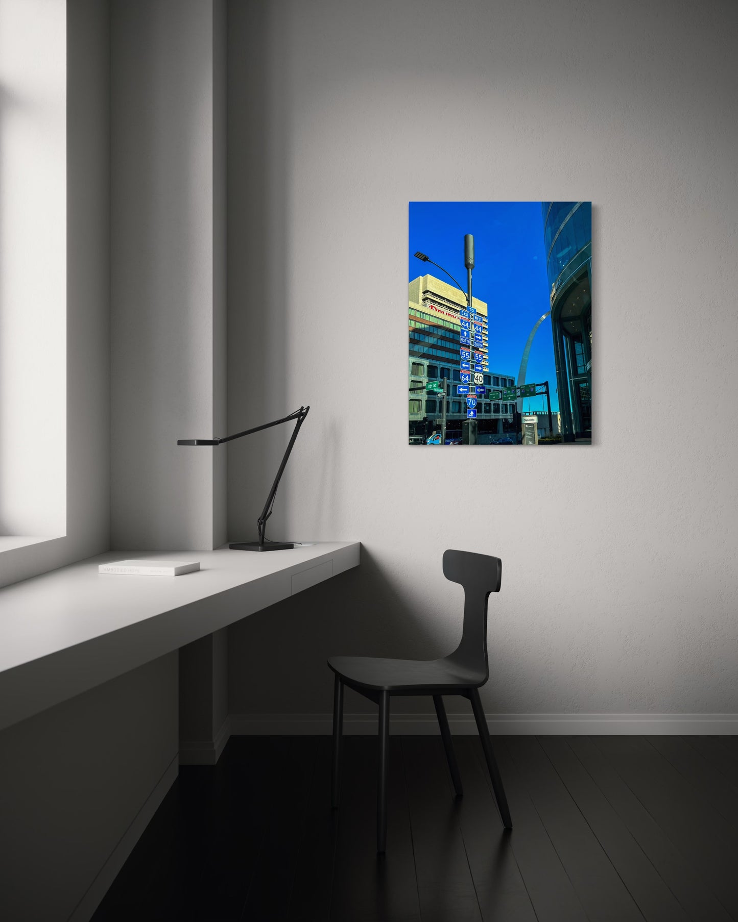 Downtown St. Louis Street Photography Print – Semi-Glossy Poster