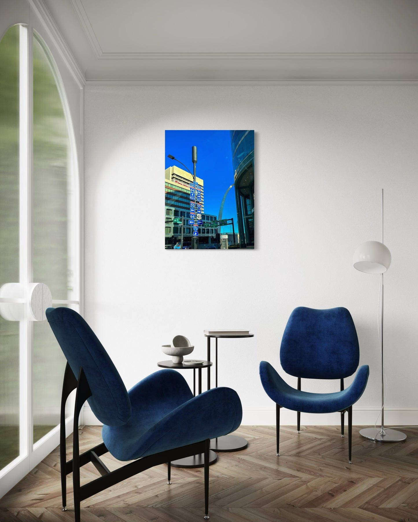 Downtown St. Louis Street Photography Print – Semi-Glossy Poster