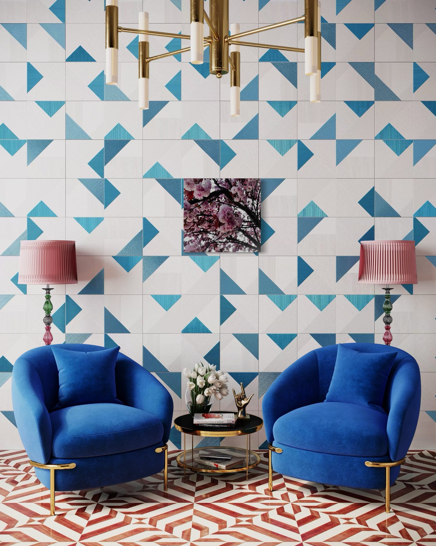 Framed Sakura Tree Print: Japanese Cherry Blossom Photography