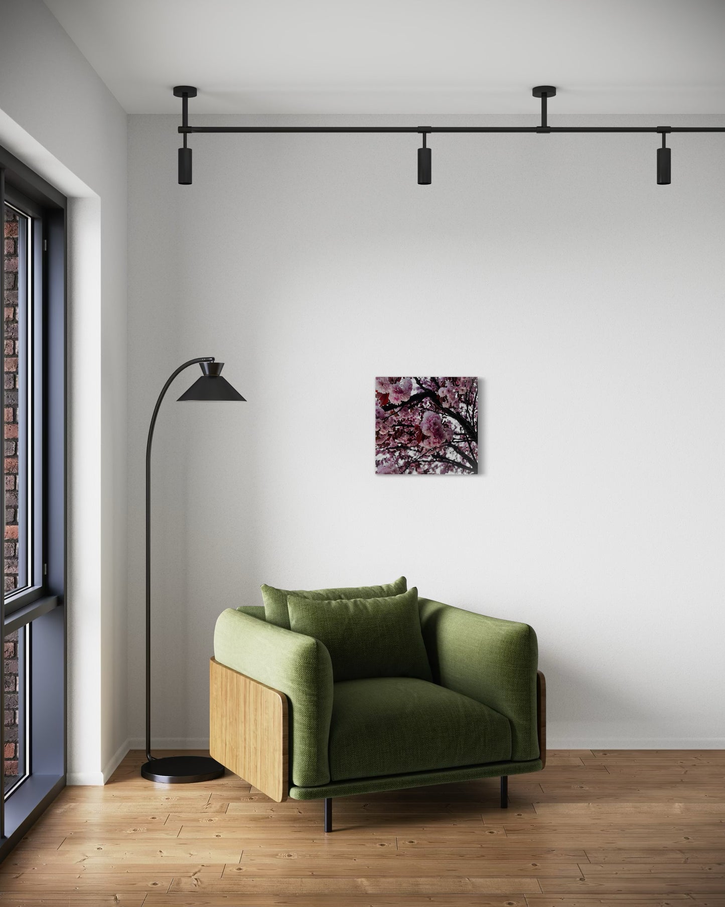 Framed Sakura Tree Print: Japanese Cherry Blossom Photography