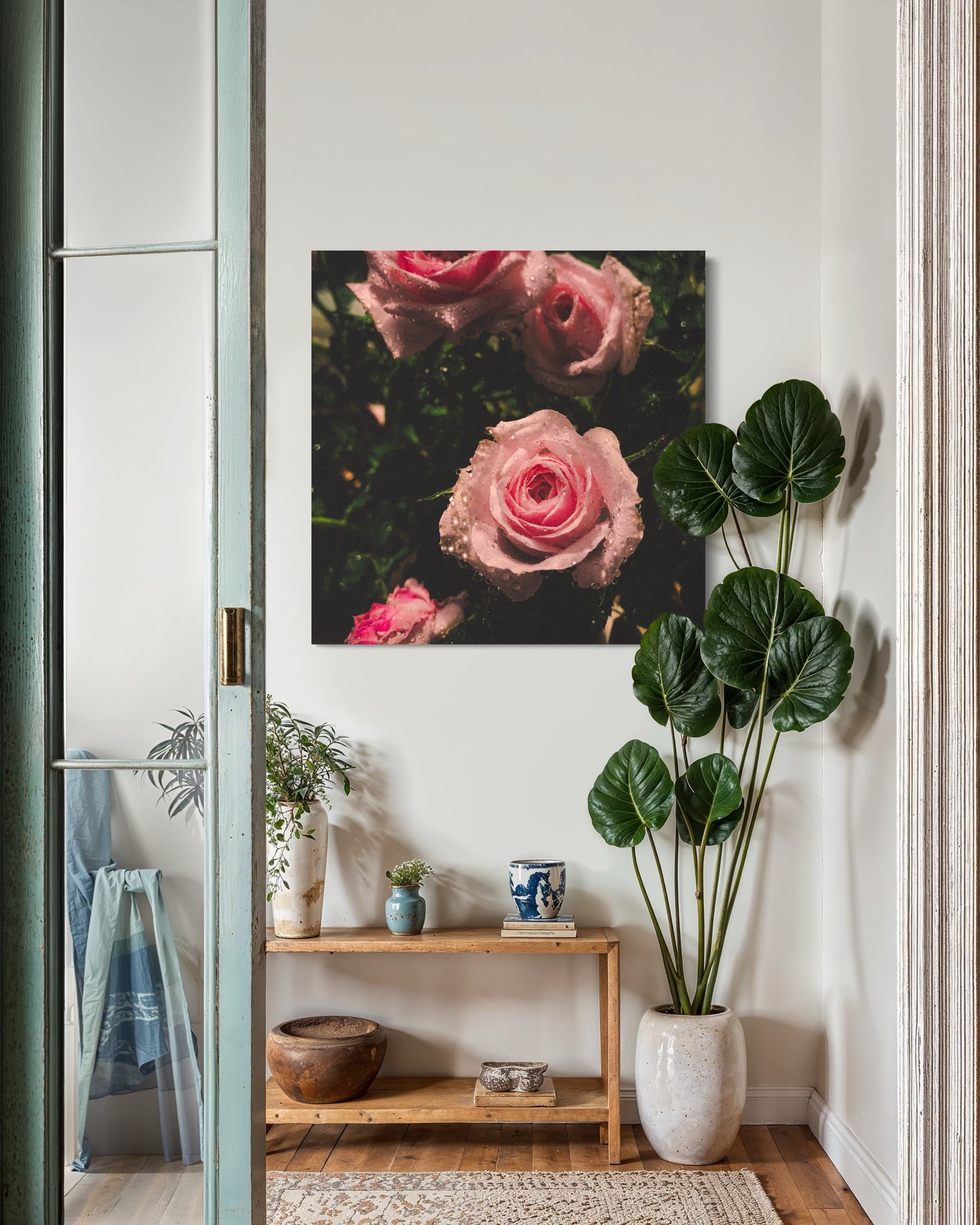 Blush Rose Photography Print – Romantic Floral