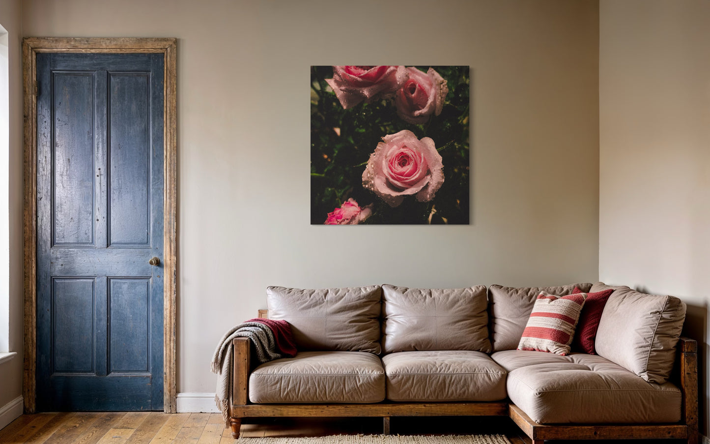 Blush Rose Photography Print – Romantic Floral