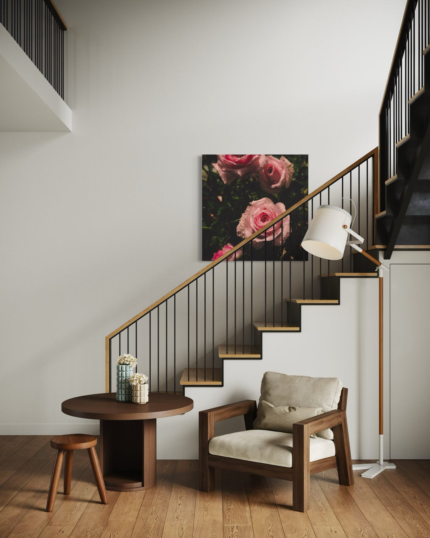 Blush Rose Photography Print – Romantic Floral