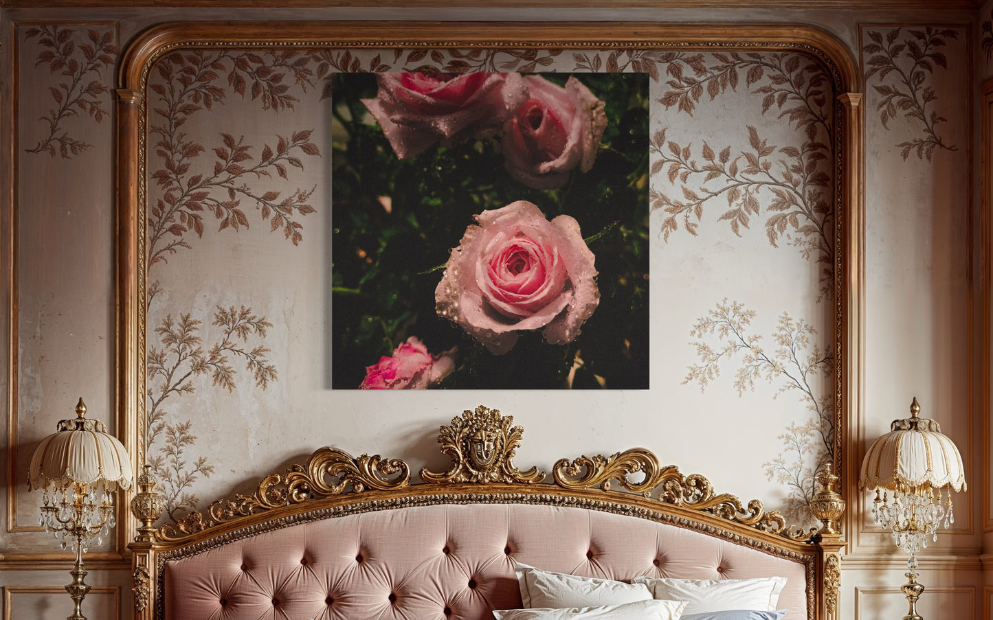 Blush Rose Photography Print – Romantic Floral