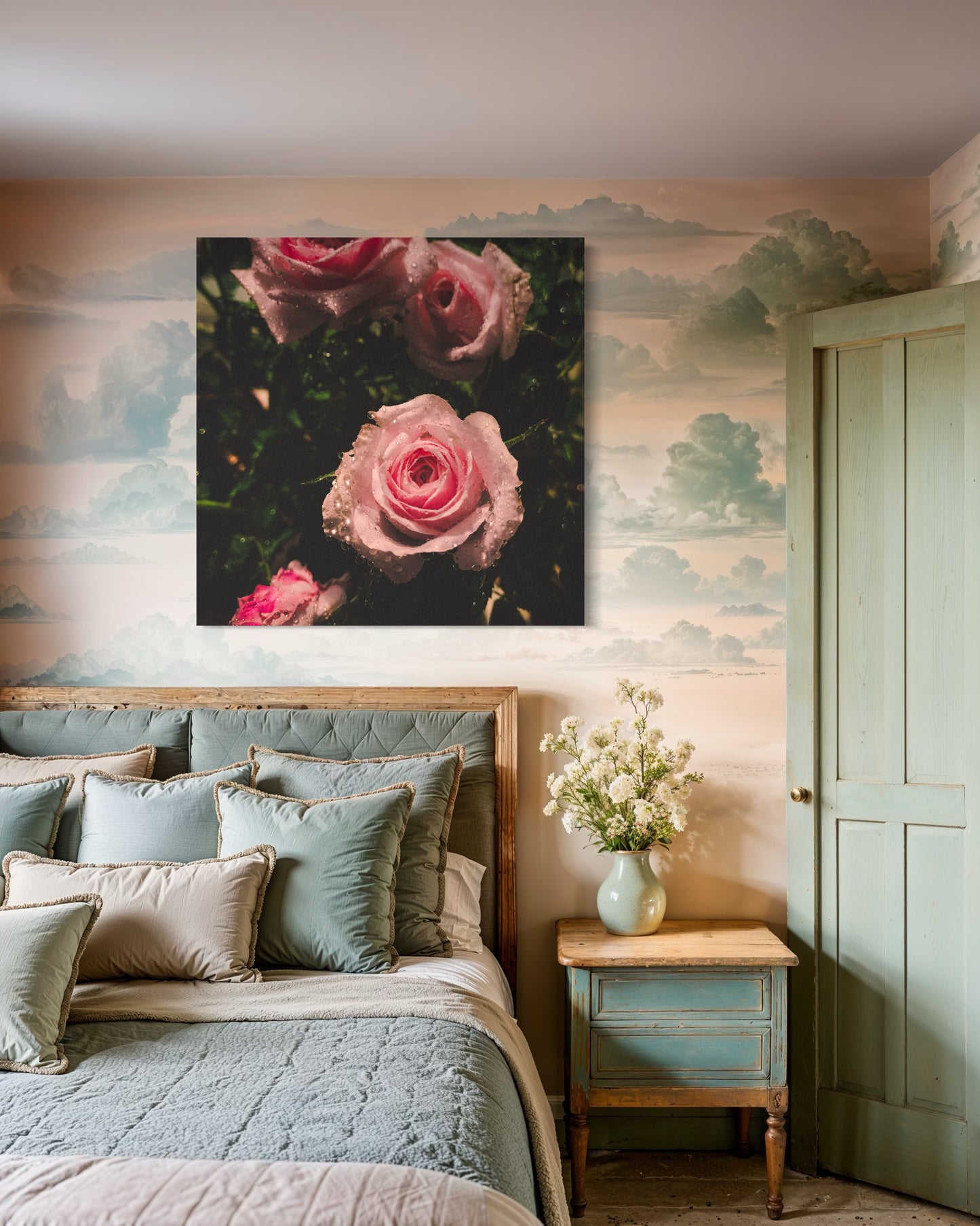 Blush Rose Photography Print – Romantic Floral