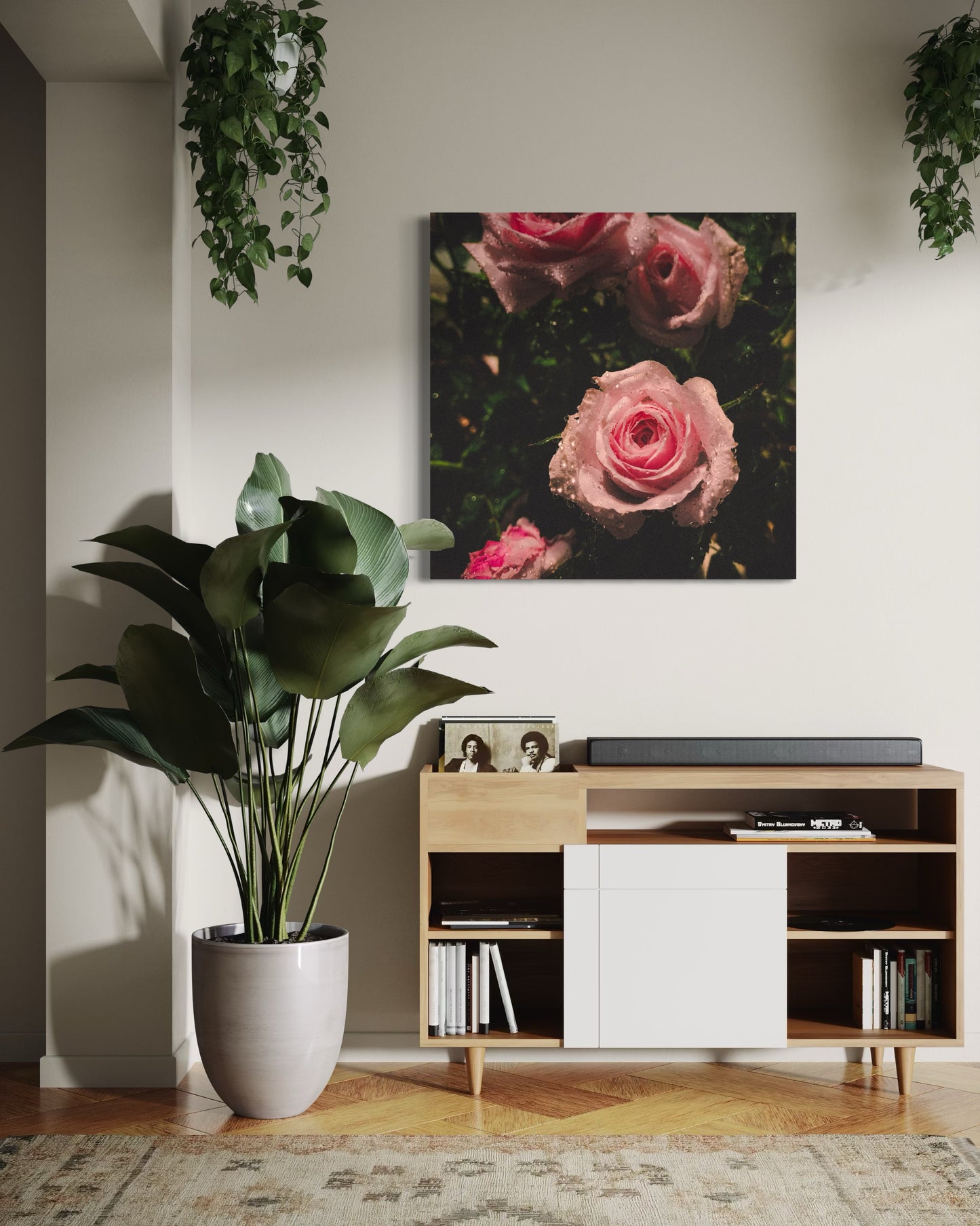 Blush Rose Photography Print – Romantic Floral