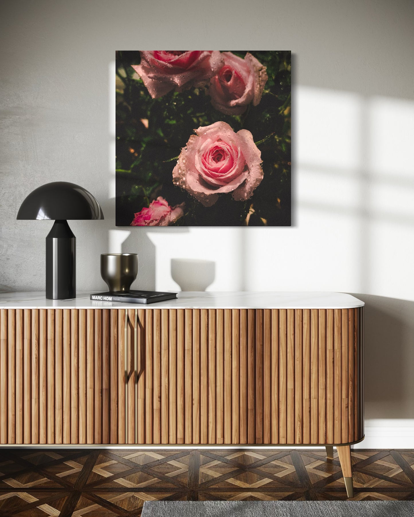 Blush Rose Photography Print – Romantic Floral