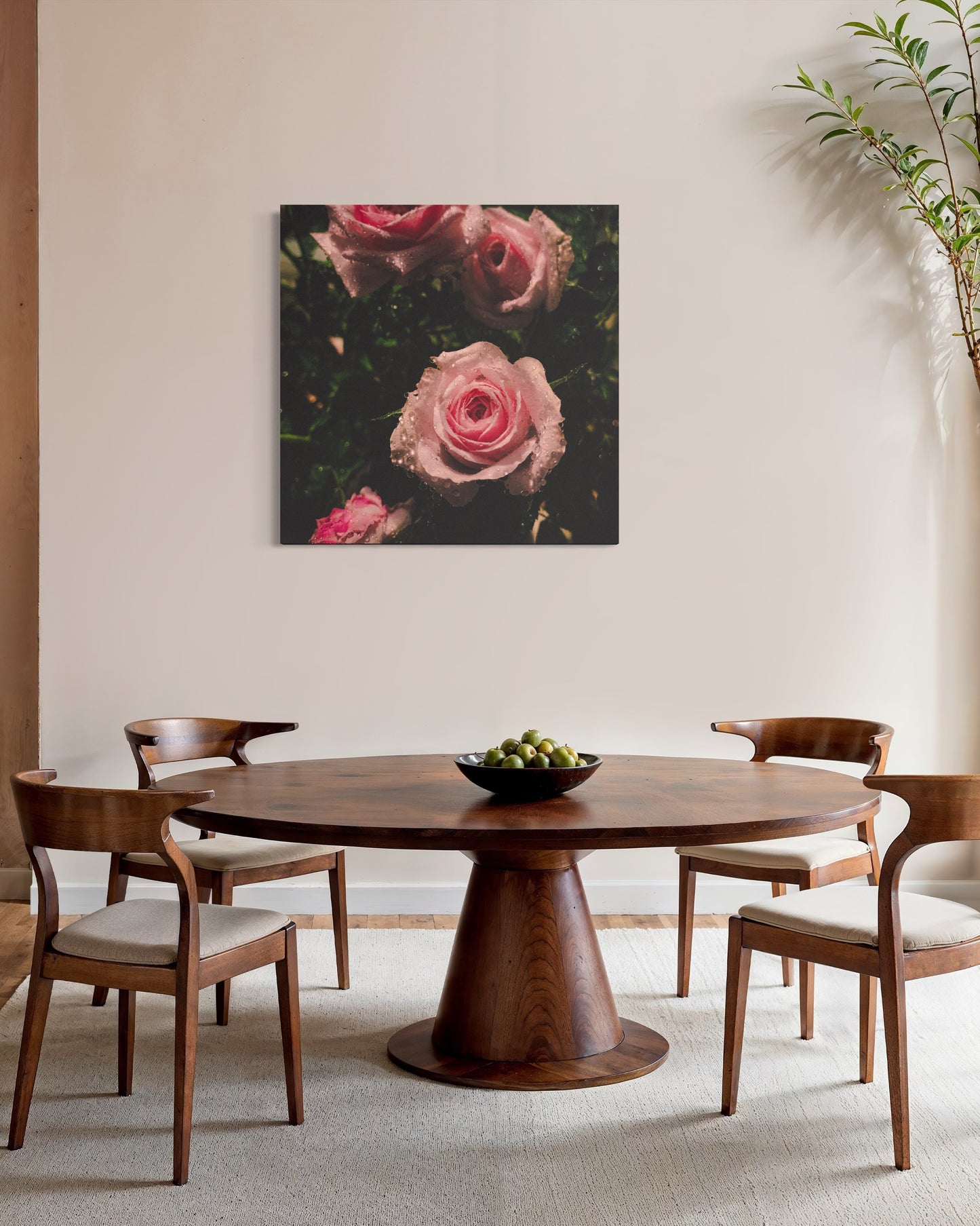 Blush Rose Photography Print – Romantic Floral
