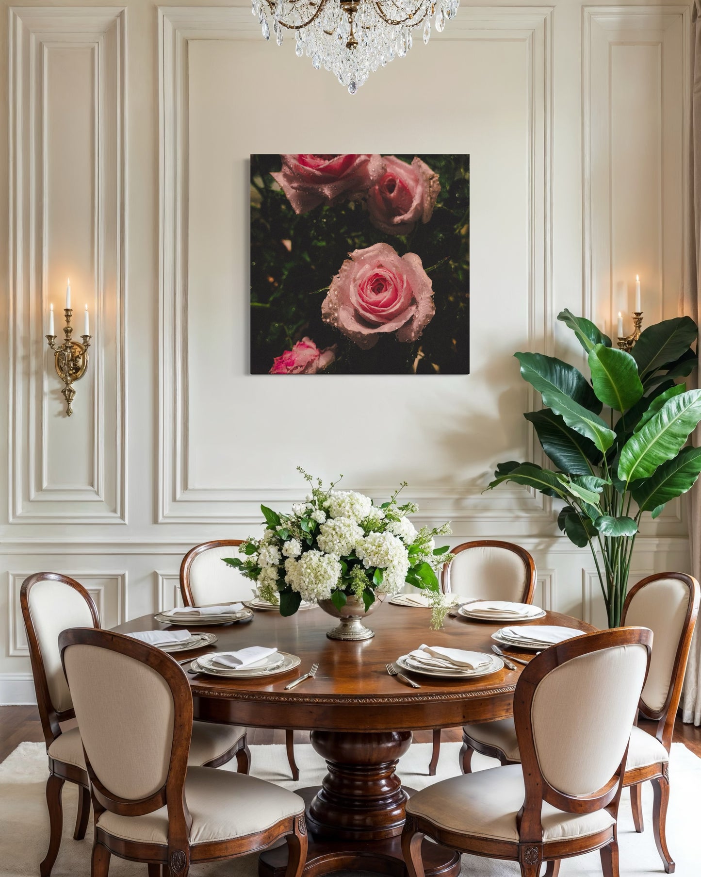 Blush Rose Photography Print – Romantic Floral